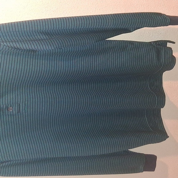 FootJoy Men’s Striped Performance Golf‎ Polo Long Sleeve 1/4 Zip S - Picture 3 of 6